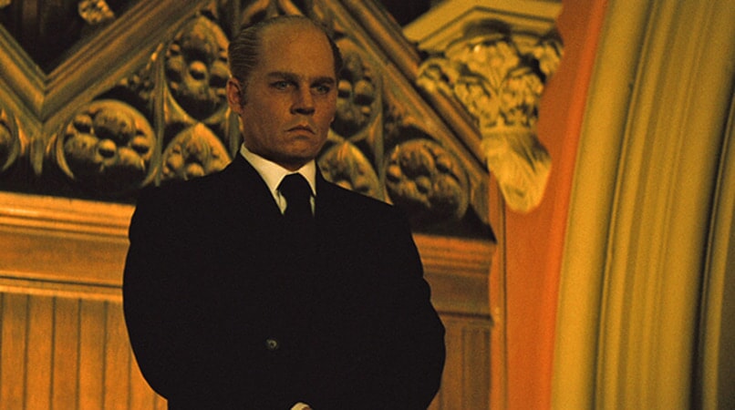 JOHNNY DEPP as Whitey Bulger in the drama "BLACK MASS."