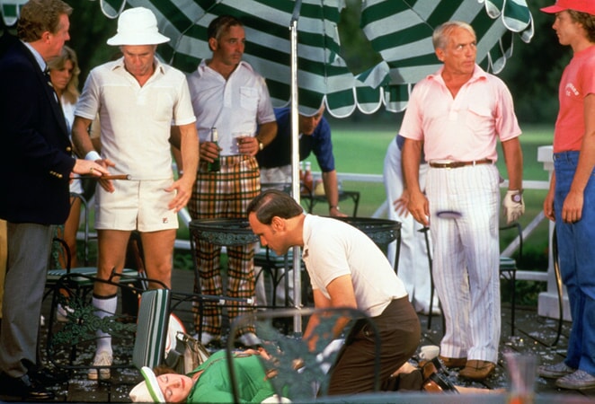 ted night as judge smails in caddyshack