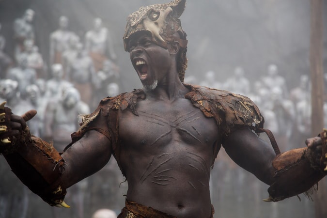 DJIMON HOUNSOU as Chief Mbonga