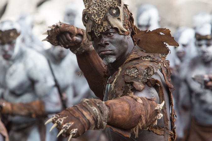 DJIMON HOUNSOU as Chief Mbonga