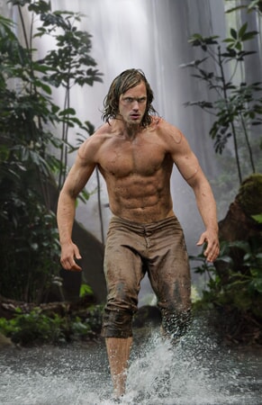 ALEXANDER SKARSGÅRD as Tarzan 