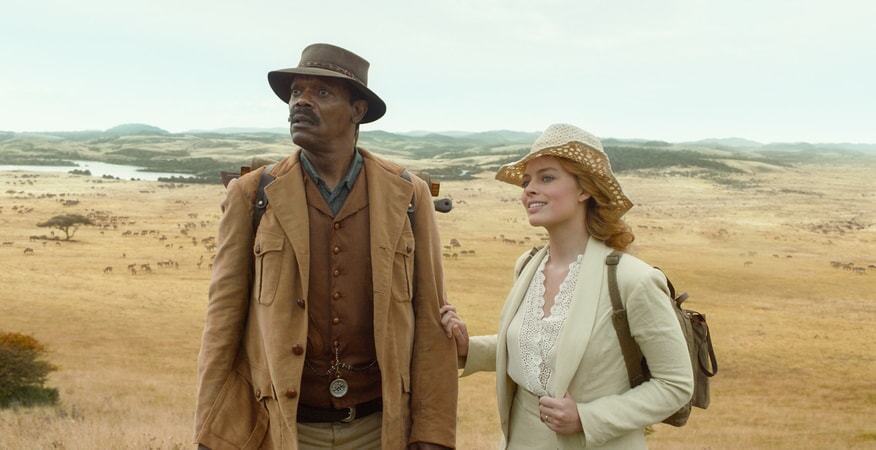 SAMUEL L. JACKSON as George Washington Williams and MARGOT ROBBIE as Jane