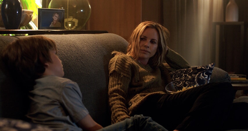 GABRIEL BATEMAN as Martin and MARIA BELLO as Sophie 