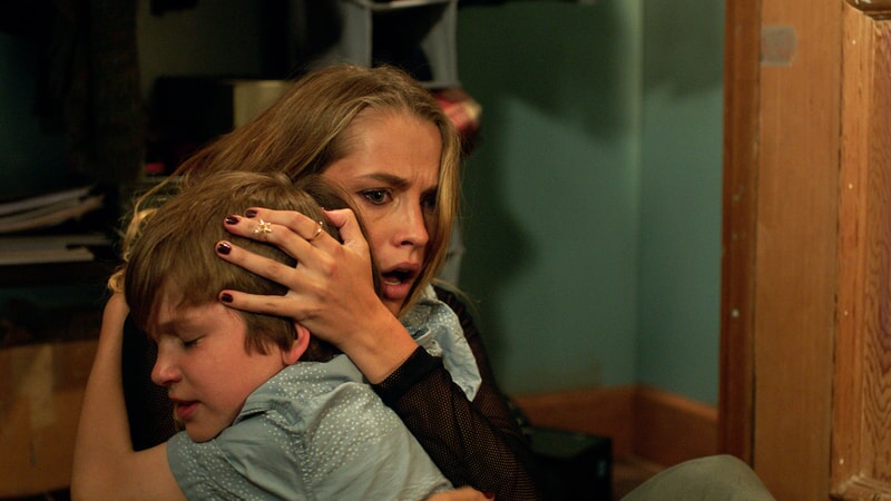 GABRIEL BATEMAN as Martin and TERESA PALMER as Rebecca