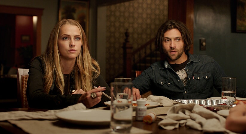 TERESA PALMER as Rebecca and ALEXANDER DIPERSIA as Bret 