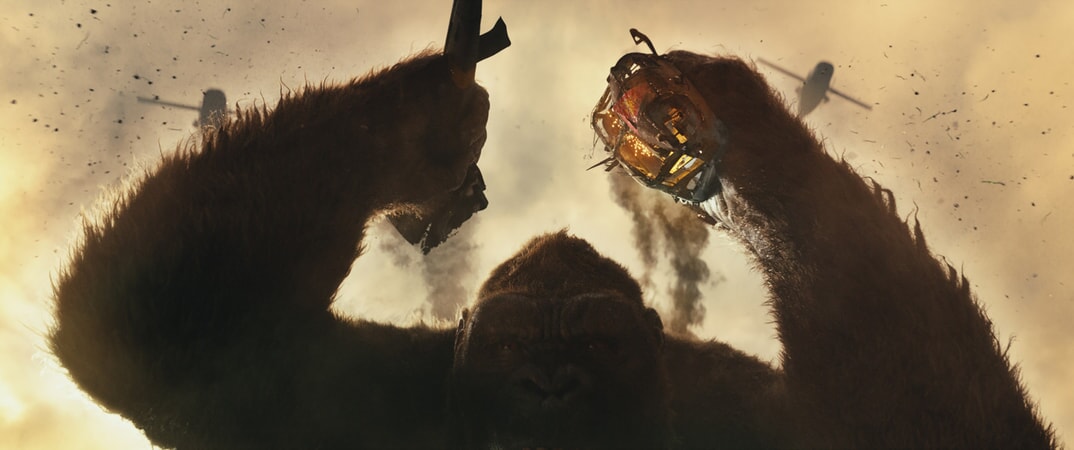 KONG in Warner Bros. Pictures', Legendary Pictures' and Tencent Pictures' action adventure "KONG: SKULL ISLAND," a Warner Bros. Pictures release.