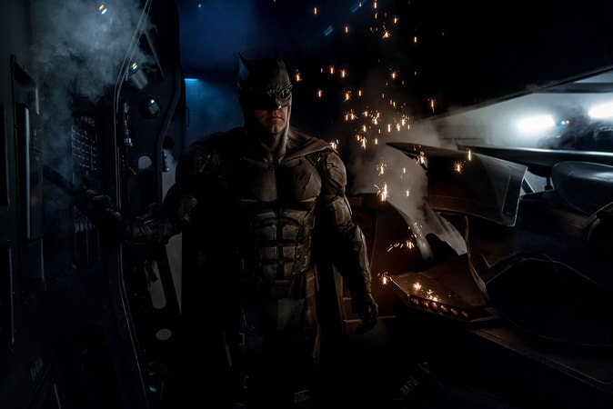 BEN AFFLECK as Batman in Warner Bros. Pictures' action adventure "JUSTICE LEAGUE," a Warner Bros. Pictures release.