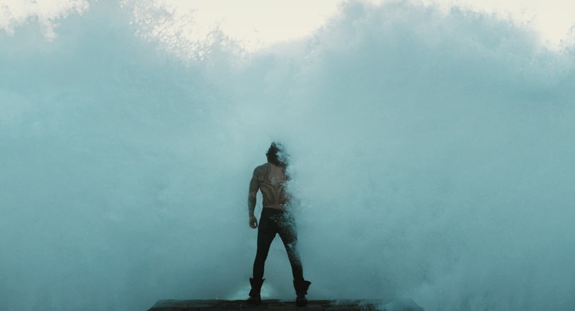 JASON MOMOA as Aquaman in Warner Bros. Pictures' action adventure "JUSTICE LEAGUE," a Warner Bros. Pictures release.