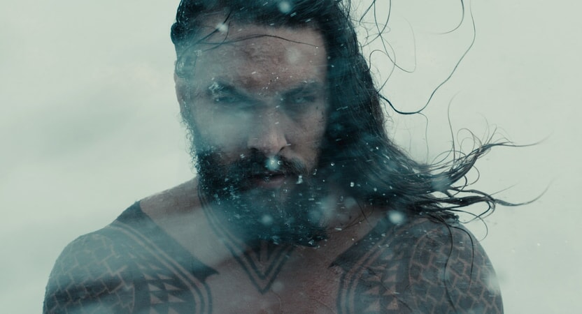 JASON MOMOA as Aquaman in Warner Bros. Pictures' action adventure "JUSTICE LEAGUE," a Warner Bros. Pictures release.