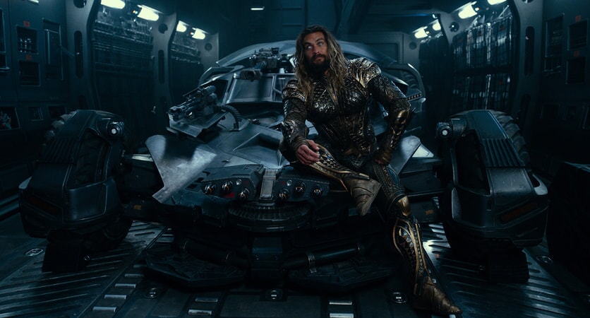 JASON MOMOA as Aquaman in Warner Bros. Pictures' action adventure "JUSTICE LEAGUE," a Warner Bros. Pictures release.
