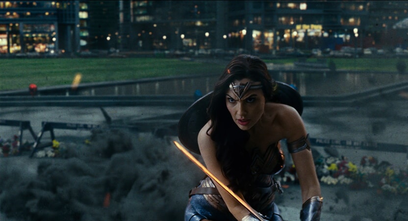 GAL GADOT as Wonder Woman in Warner Bros. Pictures' action adventure "JUSTICE LEAGUE," a Warner Bros. Pictures release.