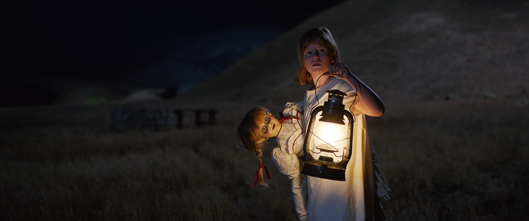 LULU WILSON as Linda in New Line Cinema's supernatural thriller "ANNABELLE: CREATION," a Warner Bros. Pictures release.