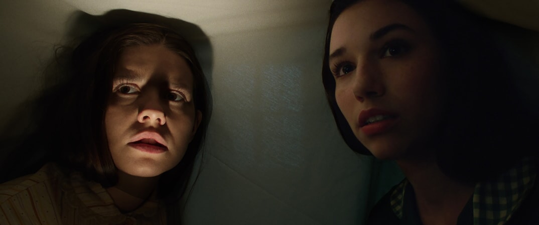 PHILIPPA COULTHARD as Nancy and GRACE FULTON as Carol in New Line Cinema's supernatural thriller "ANNABELLE: CREATION," a Warner Bros. Pictures release.