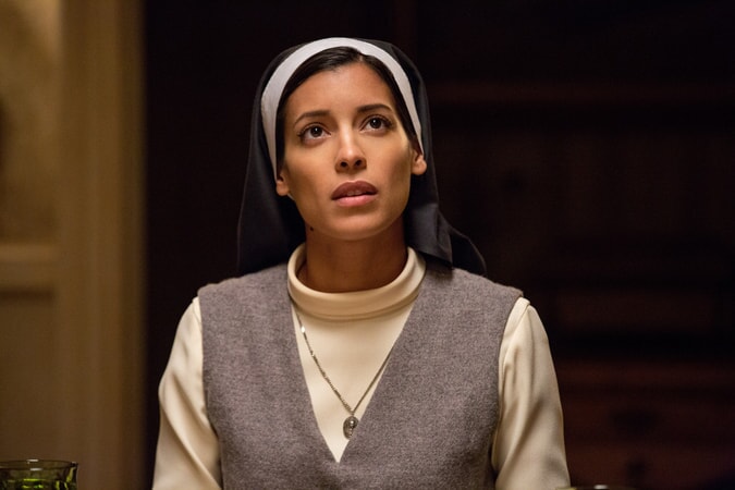 STEPHANIE SIGMAN as Sister Charlotte in New Line Cinema's supernatural thriller "ANNABELLE: CREATION," a Warner Bros. Pictures release.