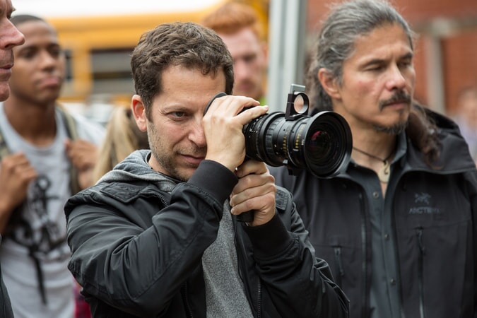 Director RICHIE KEEN on the set of the New Line Cinema and Village Roadshow Pictures comedy "FIST FIGHT," a Warner Bros. Pictures release.