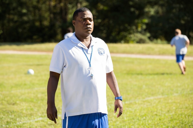 TRACY MORGAN as Coach Crawford in the New Line Cinema and Village Roadshow Pictures comedy "FIST FIGHT," a Warner Bros. Pictures release.