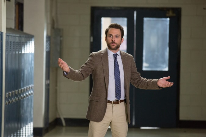 CHARLIE DAY as Andy Campbell in the New Line Cinema and Village Roadshow Pictures comedy "FIST FIGHT," a Warner Bros. Pictures release.