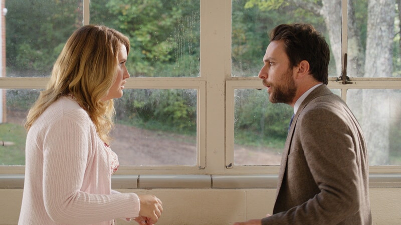 JILLIAN BELL as Holly and CHARLIE DAY as Andy Campbell in the New Line Cinema and Village Roadshow Pictures comedy "FIST FIGHT," a Warner Bros. Pictures release.