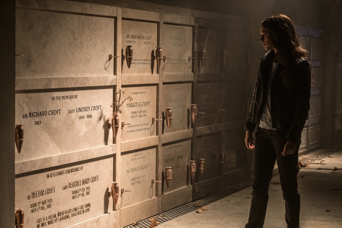 ALICIA VIKANDER as Lara Croft in Warner Bros. Pictures' and Metro-Goldwyn-Mayer Pictures' action adventure "TOMB RAIDER," a Warner Bros. Pictures release.