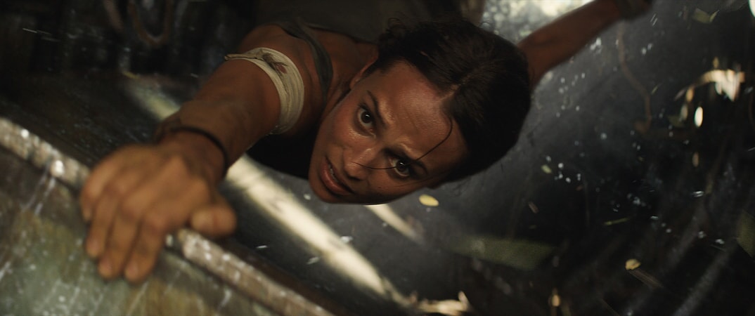 ALICIA VIKANDER as Lara Croft in Warner Bros. Pictures' and Metro-Goldwyn-Mayer Pictures' action adventure "TOMB RAIDER," a Warner Bros. Pictures release.