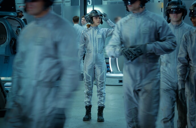 OLIVIA COOKE as Samantha in Warner Bros. Pictures', Amblin Entertainment's and Village Roadshow Pictures' action adventure "READY PLAYER ONE," a Warner Bros. Pictures release.