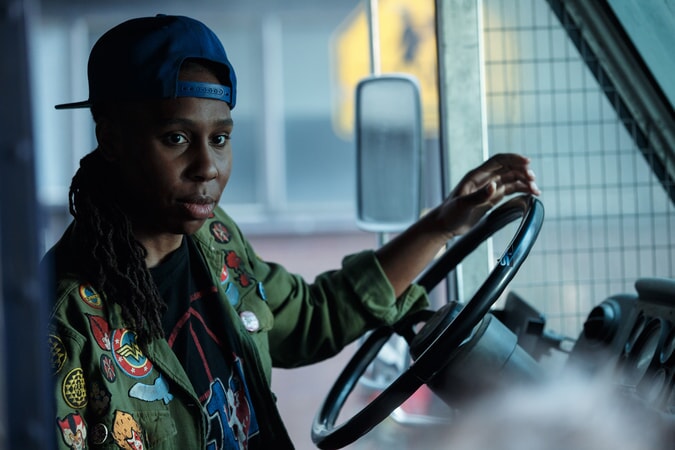 LENA WAITHE as Helen in Warner Bros. Pictures', Amblin Entertainment's and Village Roadshow Pictures' action adventure "READY PLAYER ONE," a Warner Bros. Pictures release.