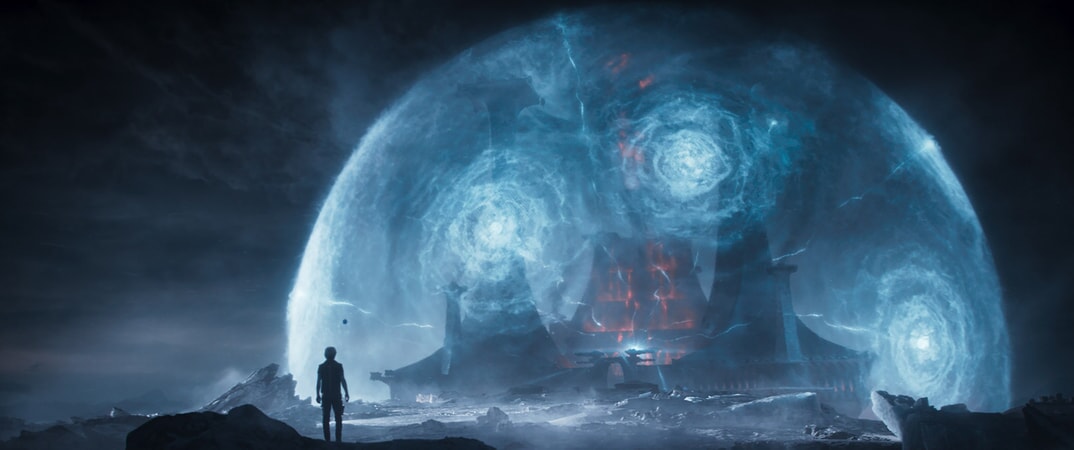 READY PLAYER ONE Copyright: © 2018 WARNER BROS. ENTERTAINMENT INC., VILLAGE ROADSHOW FILMS NORTH AMERICA INC. AND RATPAC-DUNE ENTERTAINMENT LLC - U.S., CANADA, BAHAMAS & BERMUDA © 2018 WARNER BROS. ENTERTAINMENT INC., VILLAGE ROADSHOW FILMS (BVI) LIMITED AND RATPAC-DUNE ENTERTAINME Photo Credit: Courtesy of Warner Bros. Pictures Caption: A scene from Warner Bros. Pictures', Amblin Entertainment's and Village Roadshow Pictures' action adventure "READY PLAYER ONE," a Warner Bros. Pi