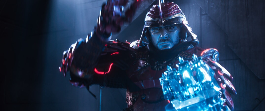 Daito voiced by WIN MORISAKI in Warner Bros. Pictures', Amblin Entertainment's and Village Roadshow Pictures' action adventure "READY PLAYER ONE," a Warner Bros. Pictures release.