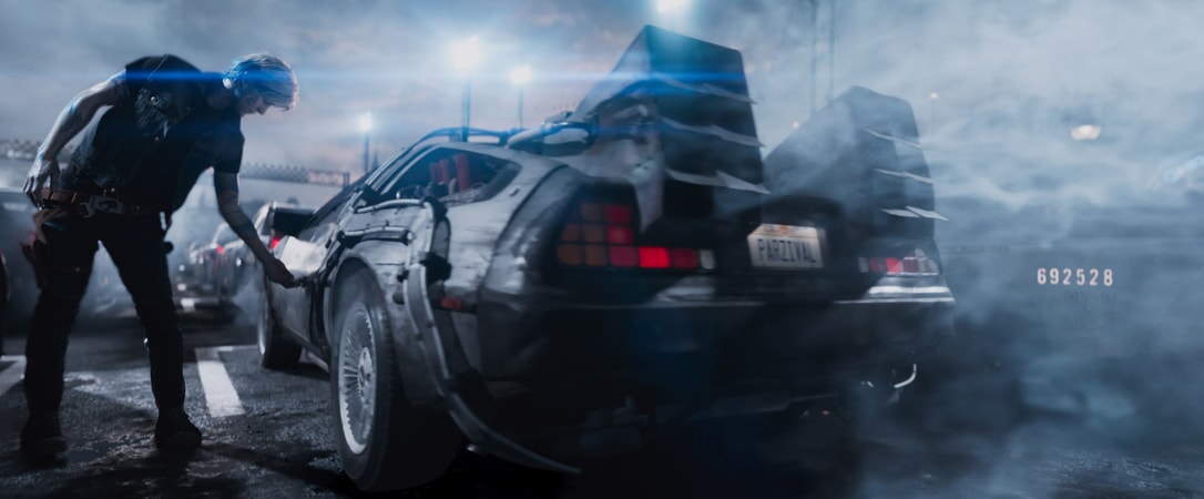 TYE SHERIDAN as Parzival in Warner Bros. Pictures', Amblin Entertainment's and Village Roadshow Pictures' action adventure "READY PLAYER ONE," a Warner Bros. Pictures release.