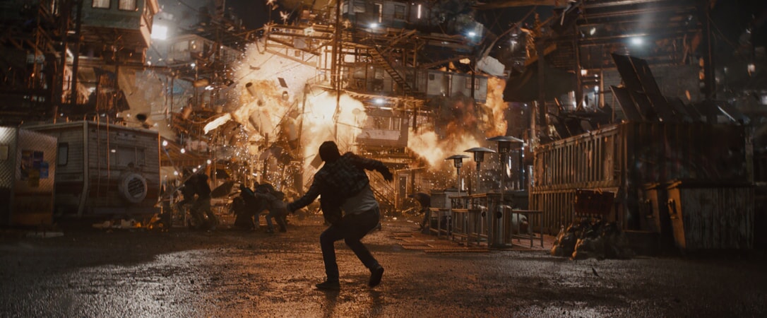 A scene from Warner Bros. Pictures', Amblin Entertainment's and Village Roadshow Pictures' action adventure "READY PLAYER ONE," a Warner Bros. Pictures release.