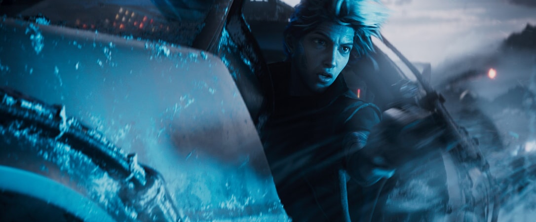 TYE SHERIDAN as Parzival in Warner Bros. Pictures', Amblin Entertainment's and Village Roadshow Pictures' action adventure "READY PLAYER ONE," a Warner Bros. Pictures release.
