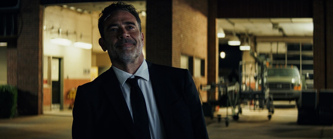 JEFFREY DEAN MORGAN as Harvey Russell in New Line Cinema's and ASAP Entertainment's action adventure "RAMPAGE," a Warner Bros. Pictures release.