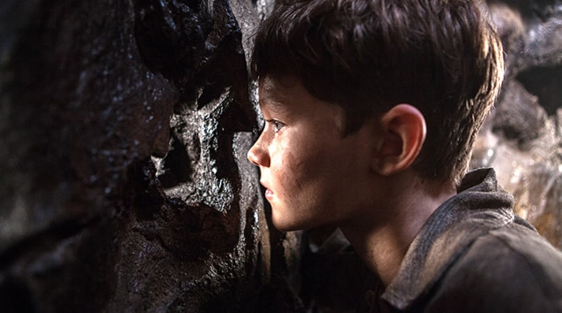 LEVI MILLER as Peter in Warner Bros. Pictures' and RatPac-Dune Entertainment's action adventure "PAN," a Warner Bros. Pictures release.
