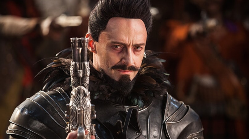 HUGH JACKMAN as Blackbeard in Warner Bros. Pictures' and RatPac-Dune Entertainment's action adventure "PAN," a Warner Bros. Pictures release.