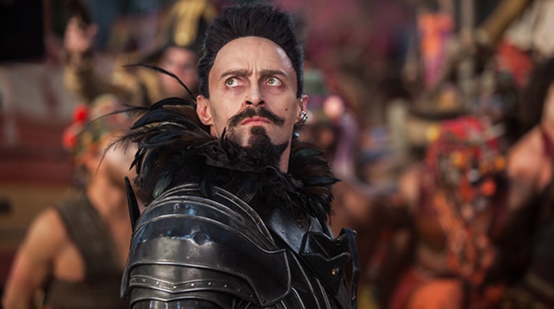 HUGH JACKMAN as Blackbeard in Warner Bros. Pictures' and RatPac-Dune Entertainment's action adventure "PAN," a Warner Bros. Pictures release.