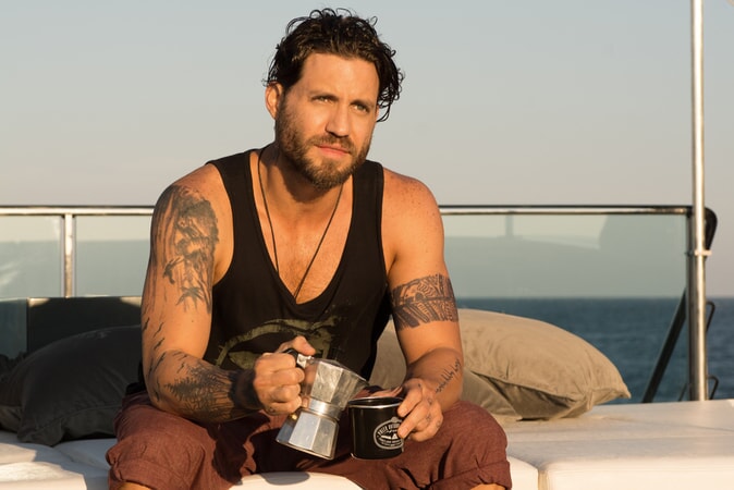 EDGAR RAMIREZ as Bodhi in Alcon Entertainment's action thriller "POINT BREAK," a Warner Bros. Pictures release.