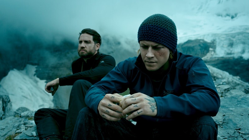 EDGAR RAMIREZ as Bodhi and LUKE BRACEY as Utah in Alcon Entertainment's action thriller "POINT BREAK," a Warner Bros. Pictures release.