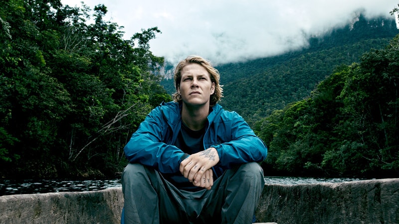LUKE BRACEY as Utah in Alcon Entertainment's action thriller "POINT BREAK," a Warner Bros. Pictures release.