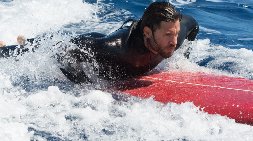 EDGAR RAMIREZ as Bodhi in Alcon Entertainment's action thriller "POINT BREAK," a Warner Bros. Pictures release.