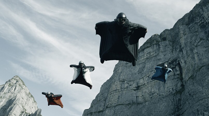 A scene from Alcon Entertainment's action thriller "POINT BREAK," a Warner Bros. Pictures release.