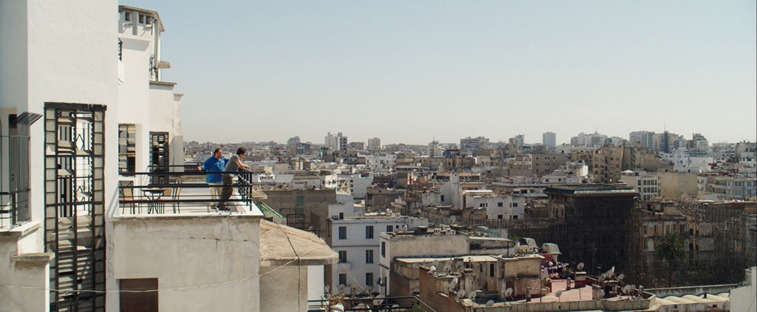 JONAH HILL as Efraim and MILES TELLER as David in Warner Bros. Pictures' comedic drama (based on true events) "WAR DOGS," a Warner Bros. Pictures release.