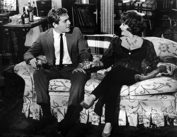 george segal and elizabeth taylor in who's afraid of virginia woolf