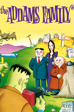 Addams Family Animated keyart