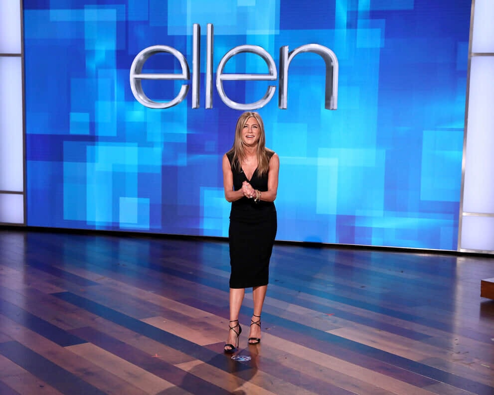 Jennifer Aniston on Ellen